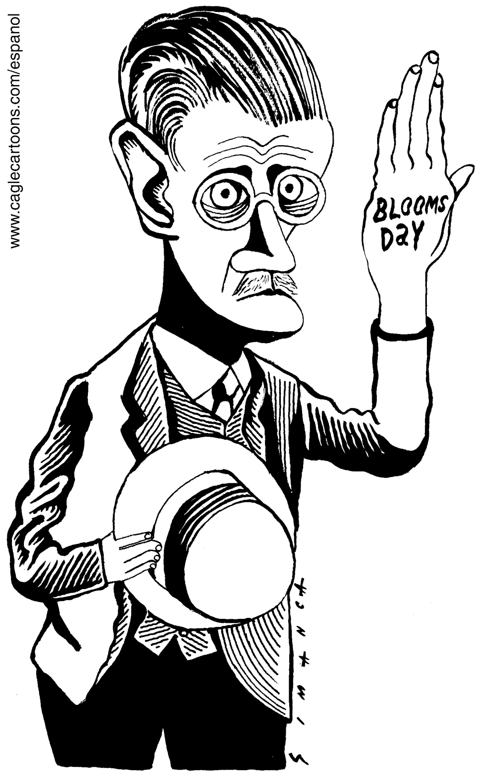  JAMES JOYCE by Osmani Simanca