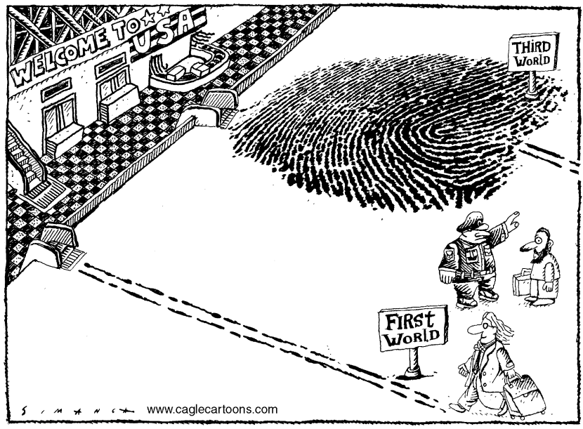 Thumbprints and Visas