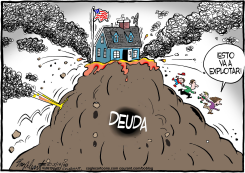 CRISIS DE DEUDA /  by Bob Englehart