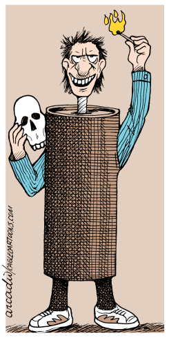 THE SUICIDE MAN   by Arcadio Esquivel
