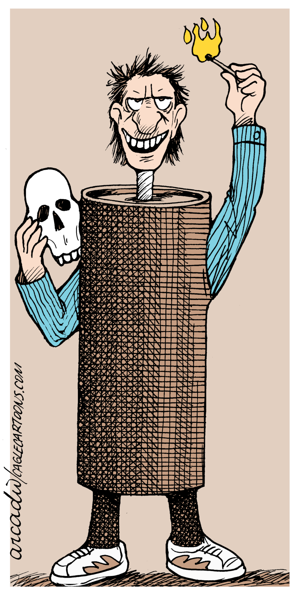 The Suicide Man -- COLOR