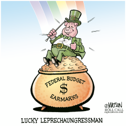 EARMARKS LEPRECHAUN by R.J. Matson