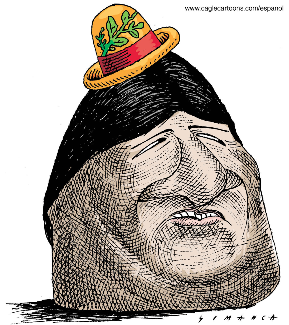 Evo Morales -- COLOR