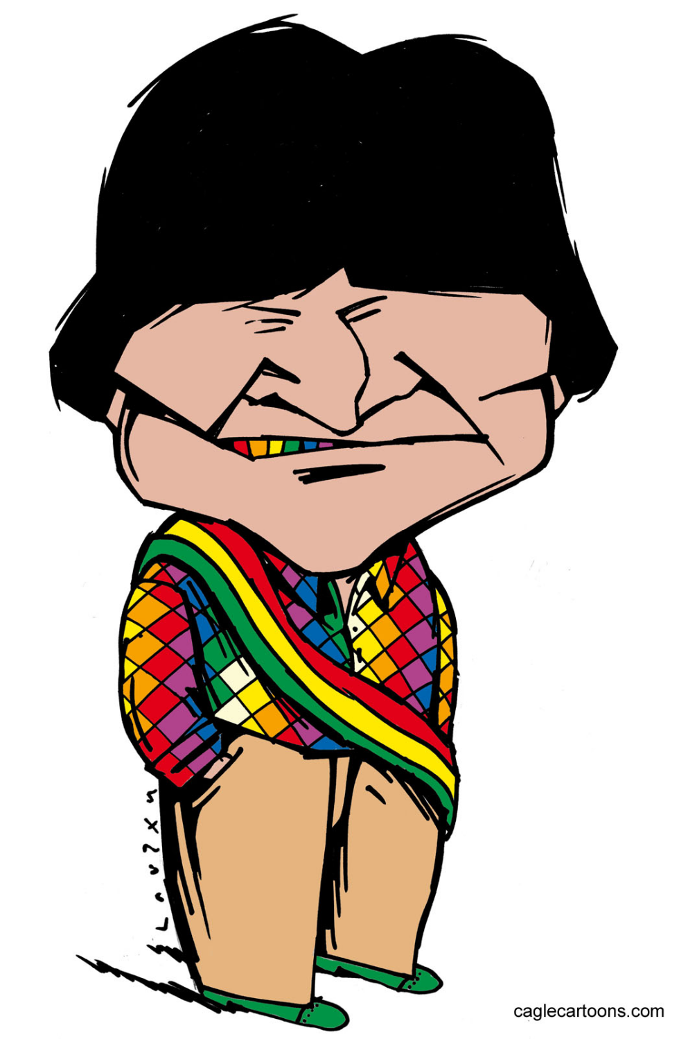 Evo Morales in Bolivia