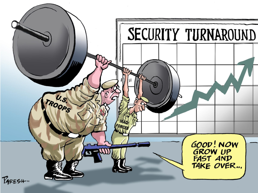  IRAQI SECURITY by Paresh Nath