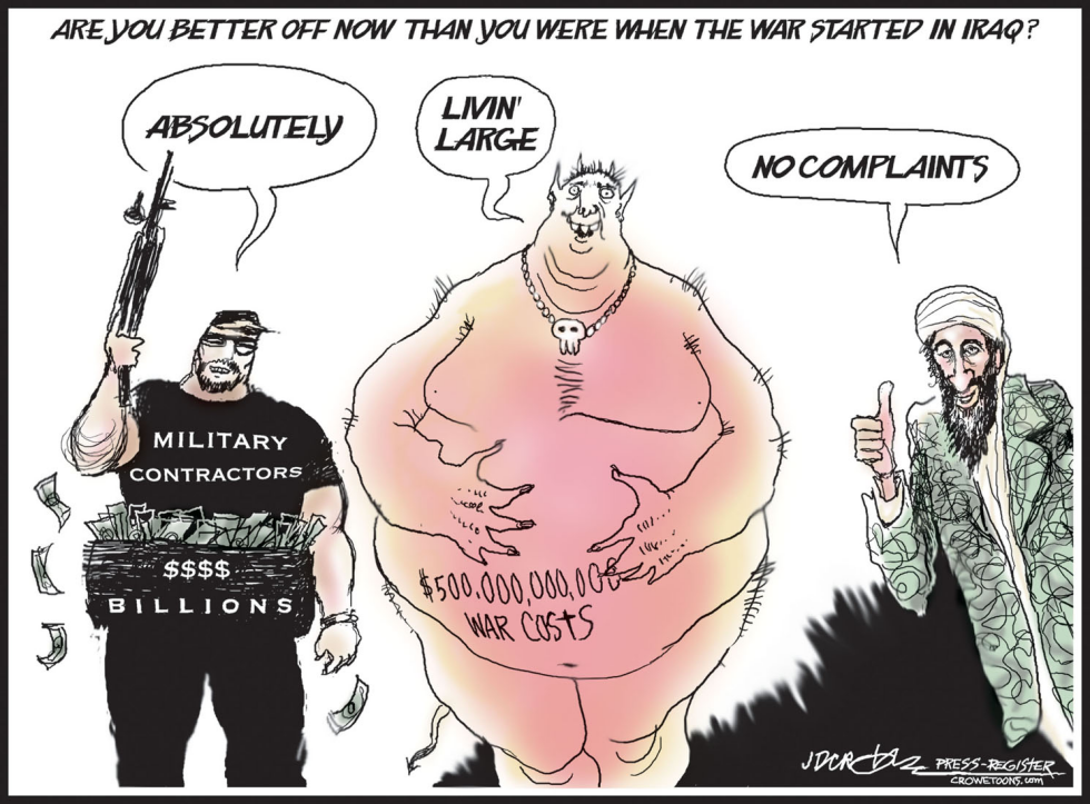 5 years in Iraq