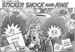 STICKER SHOCK AND AWE by R.J. Matson
