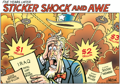 STICKER SHOCK AND AWE by R.J. Matson