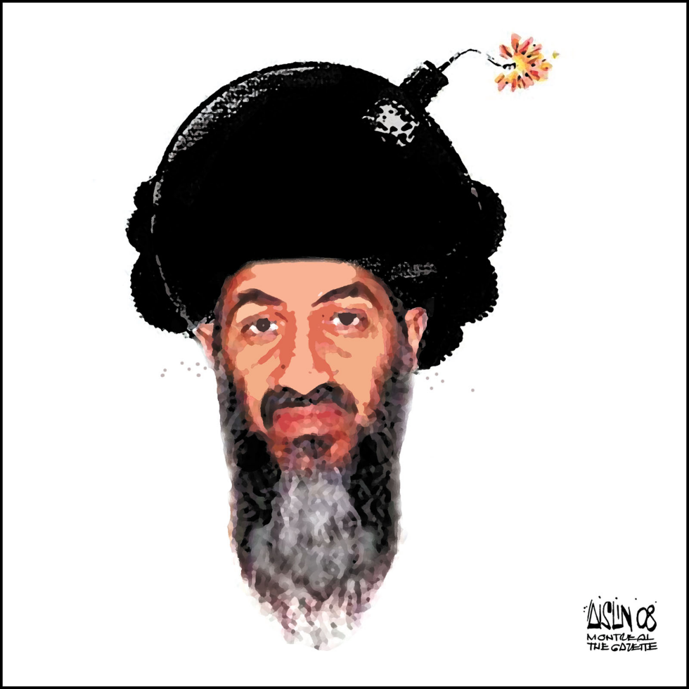  BIN LADEN TAPE DENOUNCES DANISH CARTOONS by Aislin