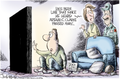 ARTHUR C CLARKE by Joe Heller