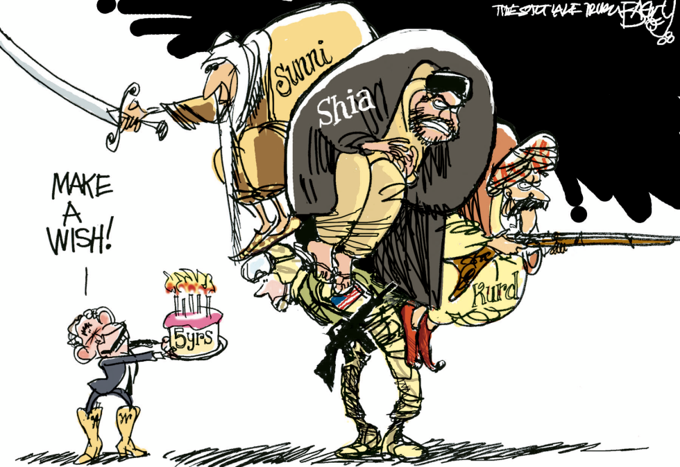 Iraq War Birthday - COLOR