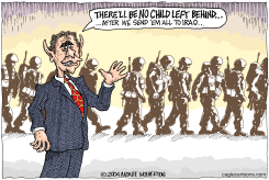  NO CHILD LEFT BEHIND by Monte Wolverton