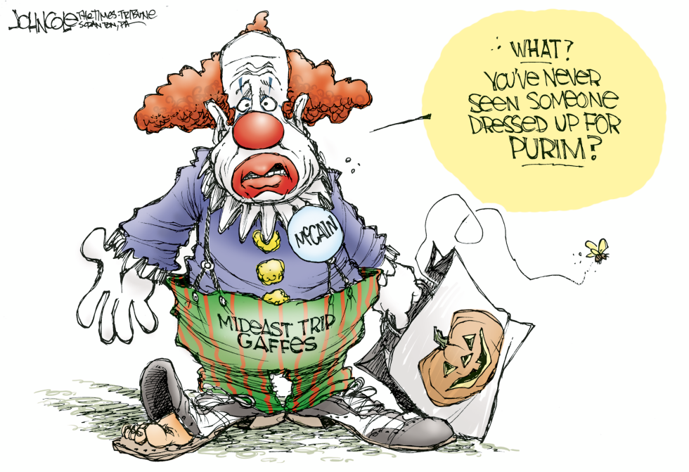 McCain Mideast trip