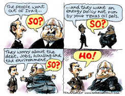 CHENEY THE HO by Sandy Huffaker