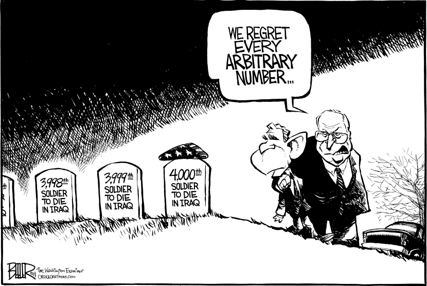 Arbitrary Iraq Deaths