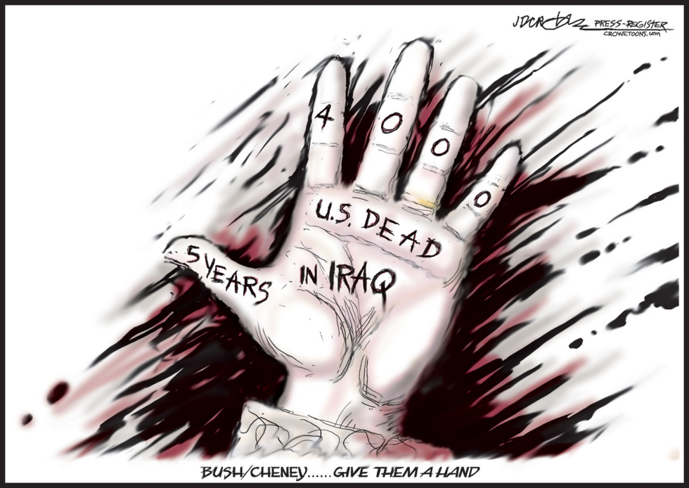 Bush/Cheneygive em a hand