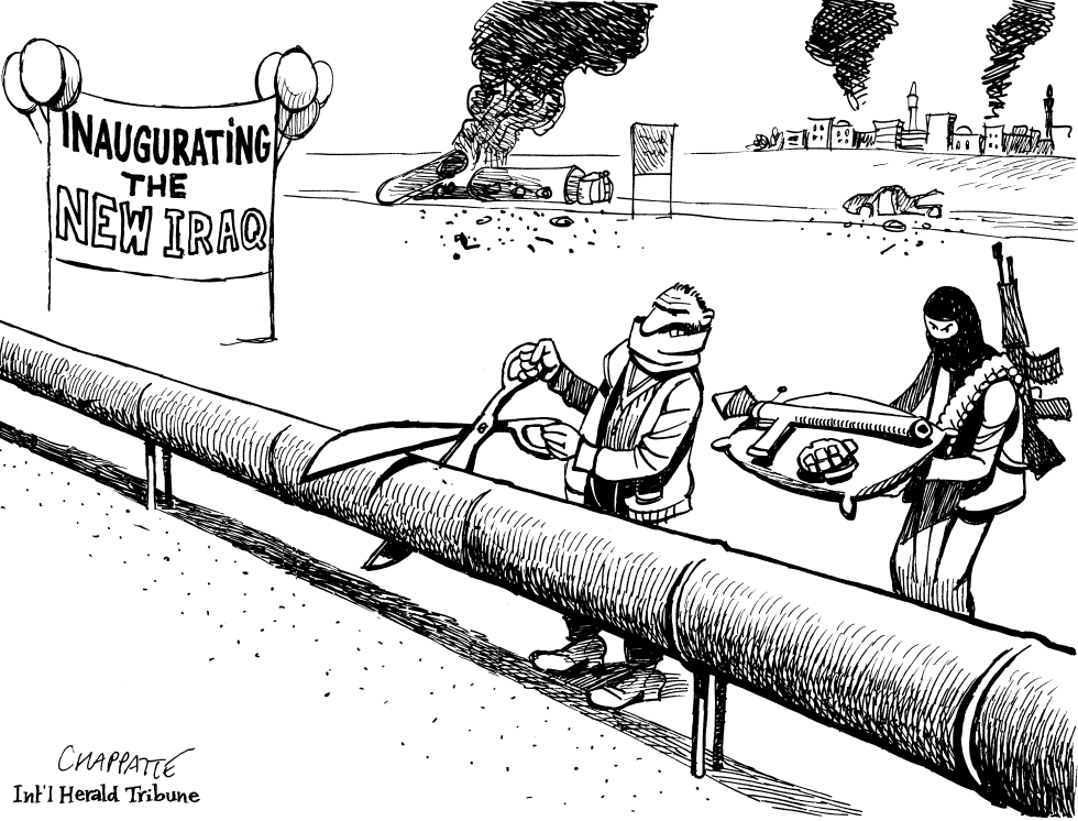  THE NEW IRAQ by Patrick Chappatte