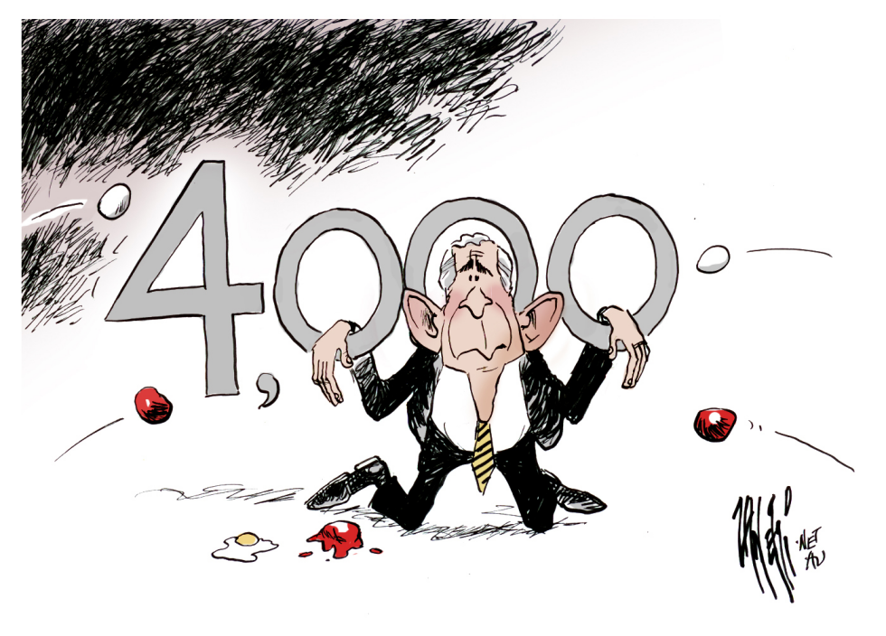 4000 US soldiers dead in Iraq