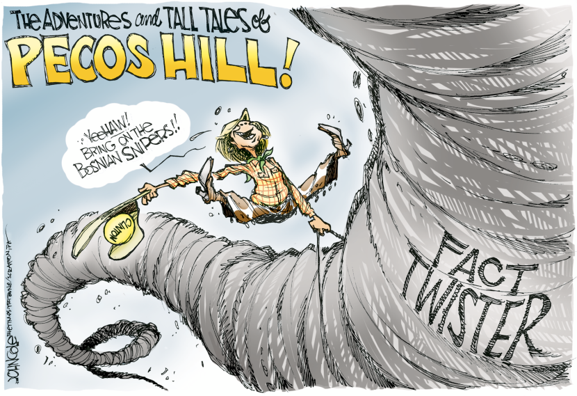 Hillarys tall tales