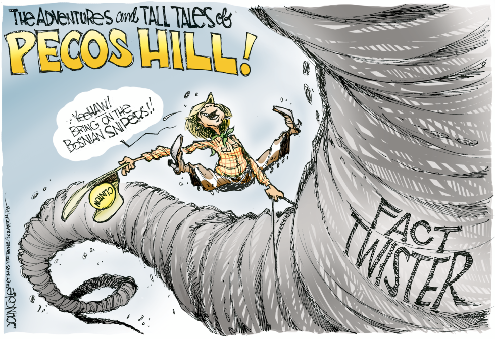 Hillarys tall tales