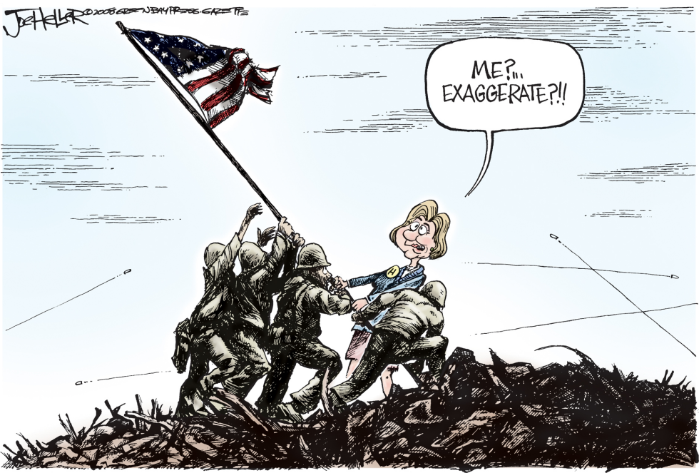 Hillary Misspoke-Color