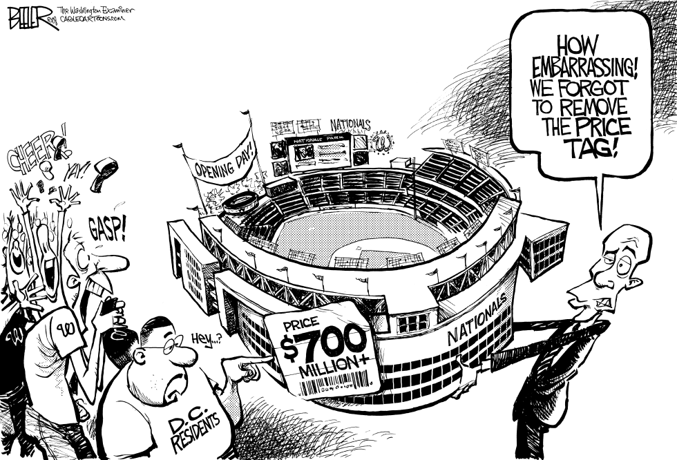 LOCAL DC - Baseball Stadium Price Tag