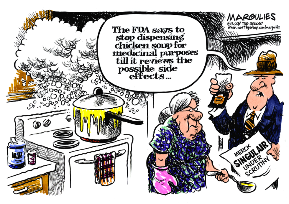 Singulair and the FDA color