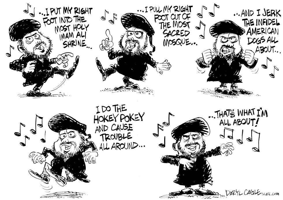  AL-SADR HOKEY POKEY by Daryl Cagle