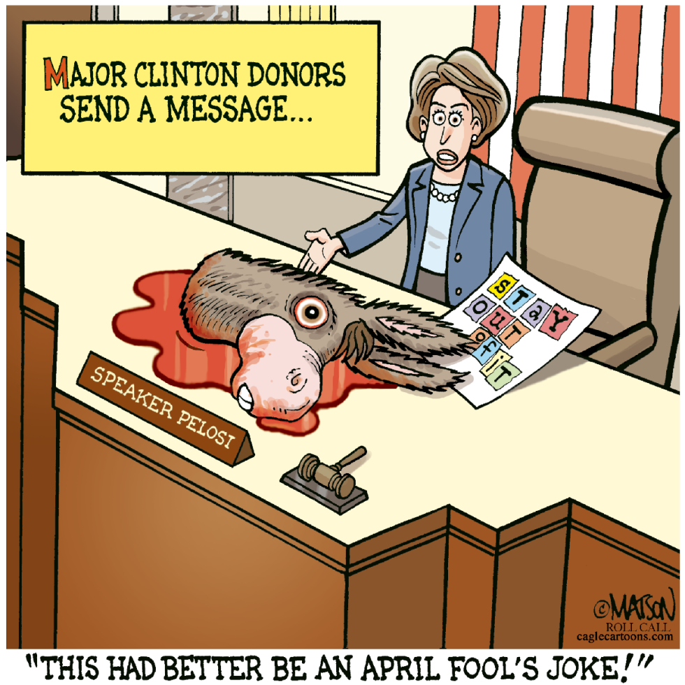 Major Clinton Donors Send A Message-COLOR
