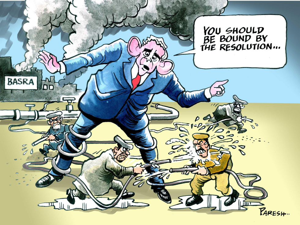  POWER PLAY IN IRAQ by Paresh Nath