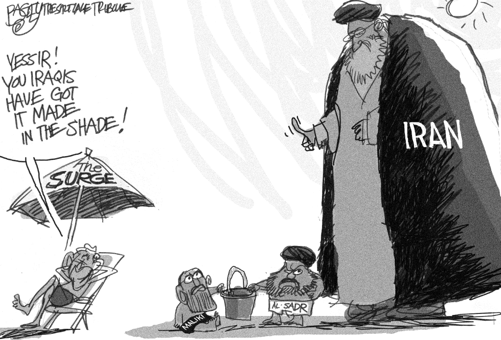  SHADES OF IRAQ by Pat Bagley