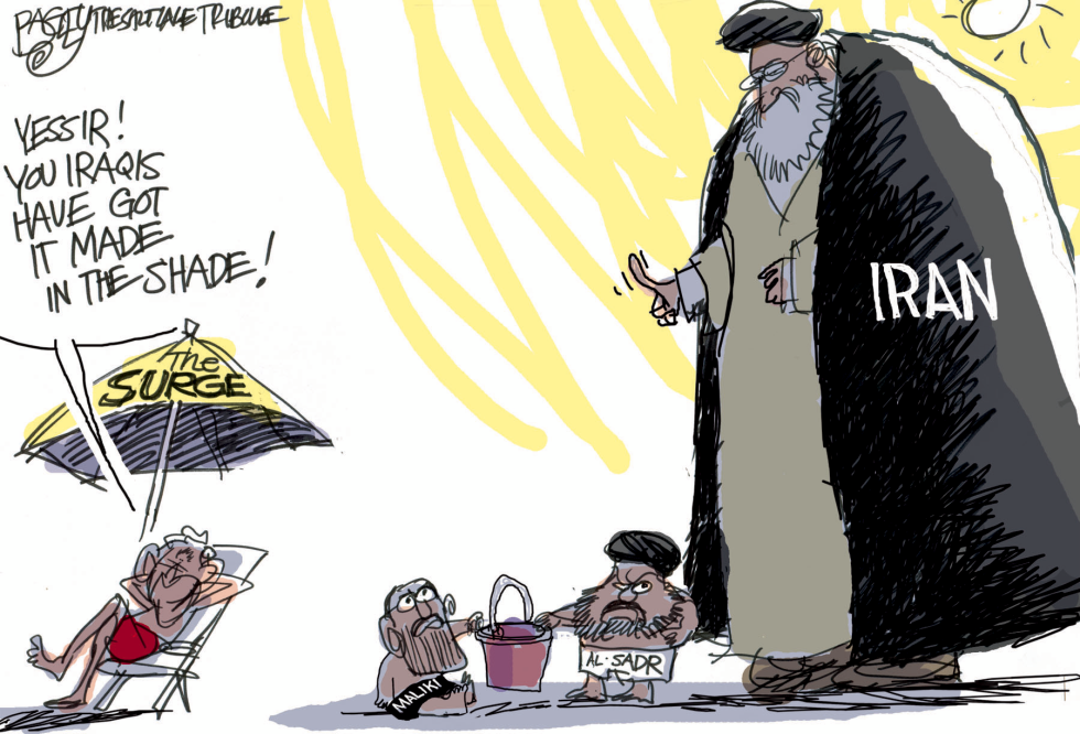  SHADES OF IRAQ  by Pat Bagley