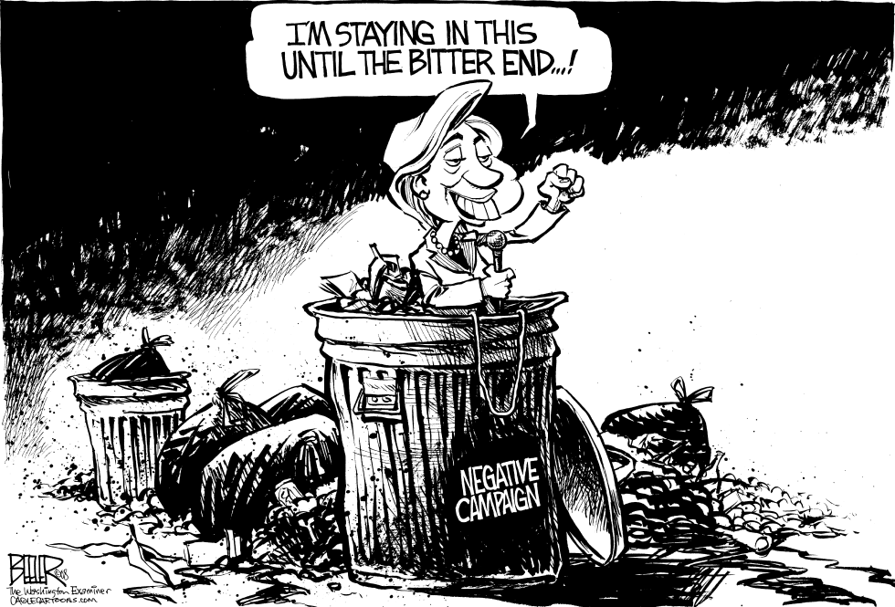 Hillary Staying In It