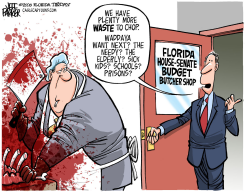 LOCAL FL WASTE ON THE CHOPPING BLOCK by Jeff Parker