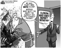 LOCAL FL WASTE ON THE CHOPPING BLOCK by Jeff Parker