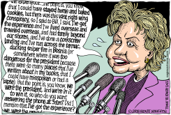 HILLARY IN HER OWN WORDS  by Monte Wolverton