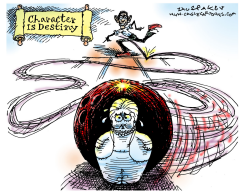 HILLARY CHARACTER by Sandy Huffaker