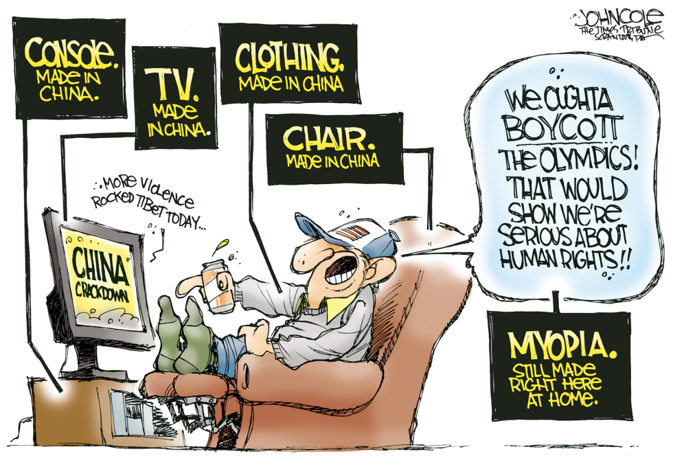 Olympic myopia