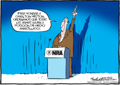 CHARLTON HESTON / by Bob Englehart