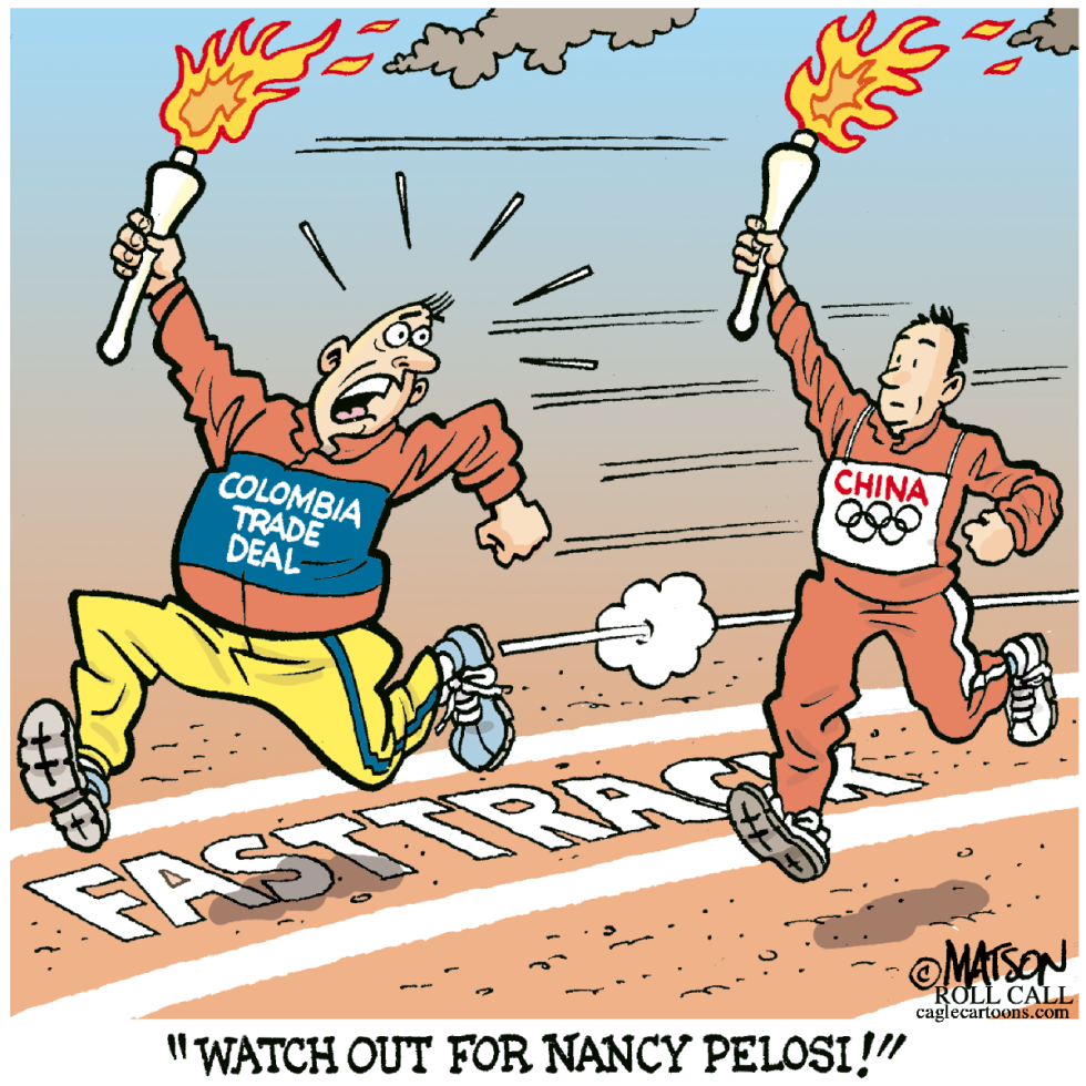 Colombia Trade Deal Torch Relay-COLOR