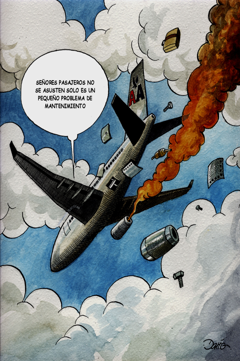  CRISIS EN AMERICAN AIRLINES by Dario Castillejos