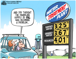 THE PRICE OF WATER  by Jeff Parker