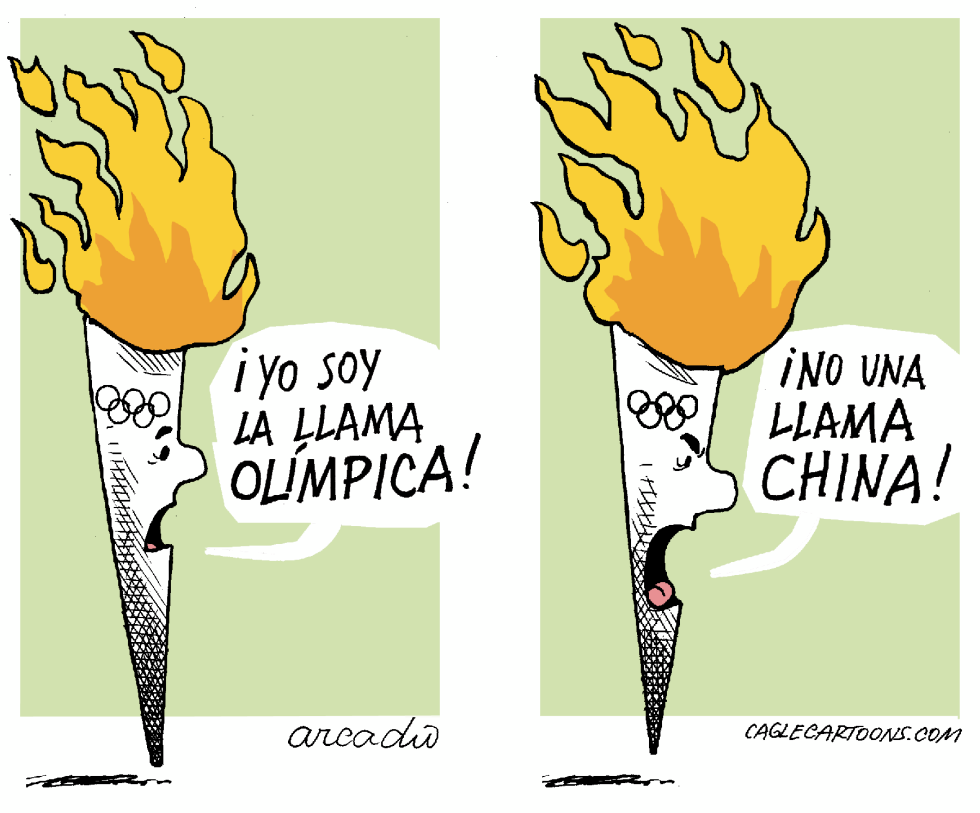  ¡YO SOY UNA LLAMA OLíMPICA COL by Arcadio Esquivel