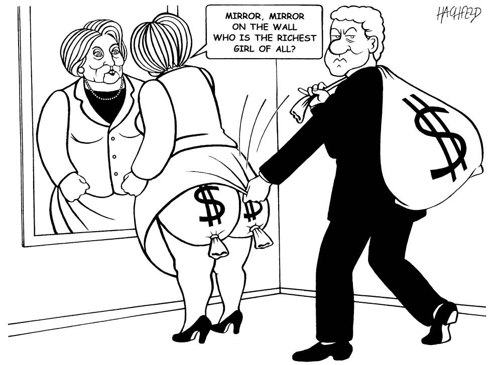 Clintons richess