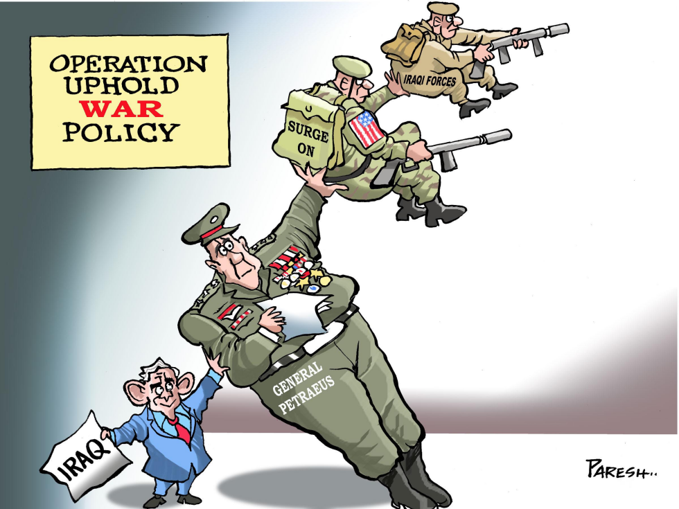 Uphold war policy
