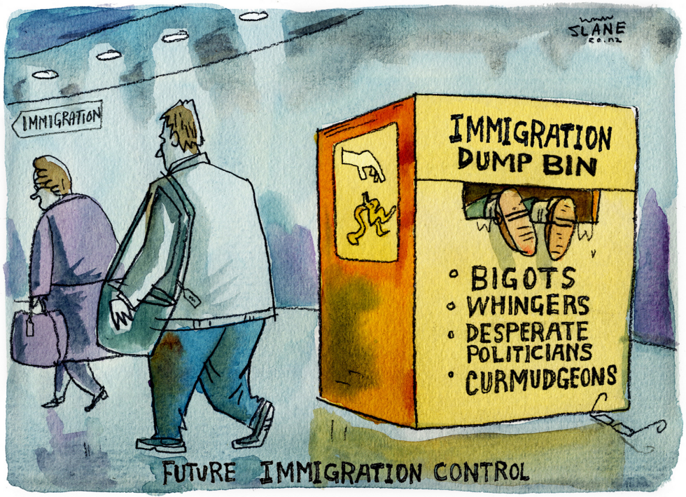 Immigration Control -COLOR