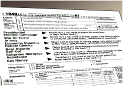 FORM 1040 I.O.U by R.J. Matson