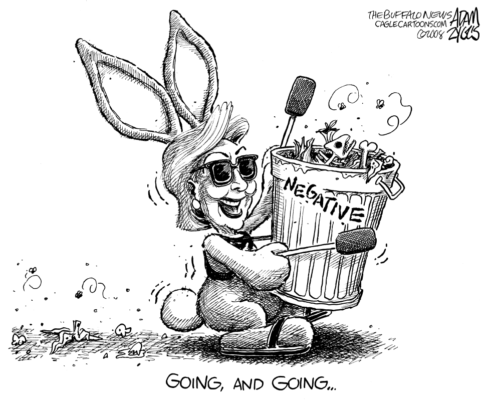  HILLARY ENERGIZED by Adam Zyglis