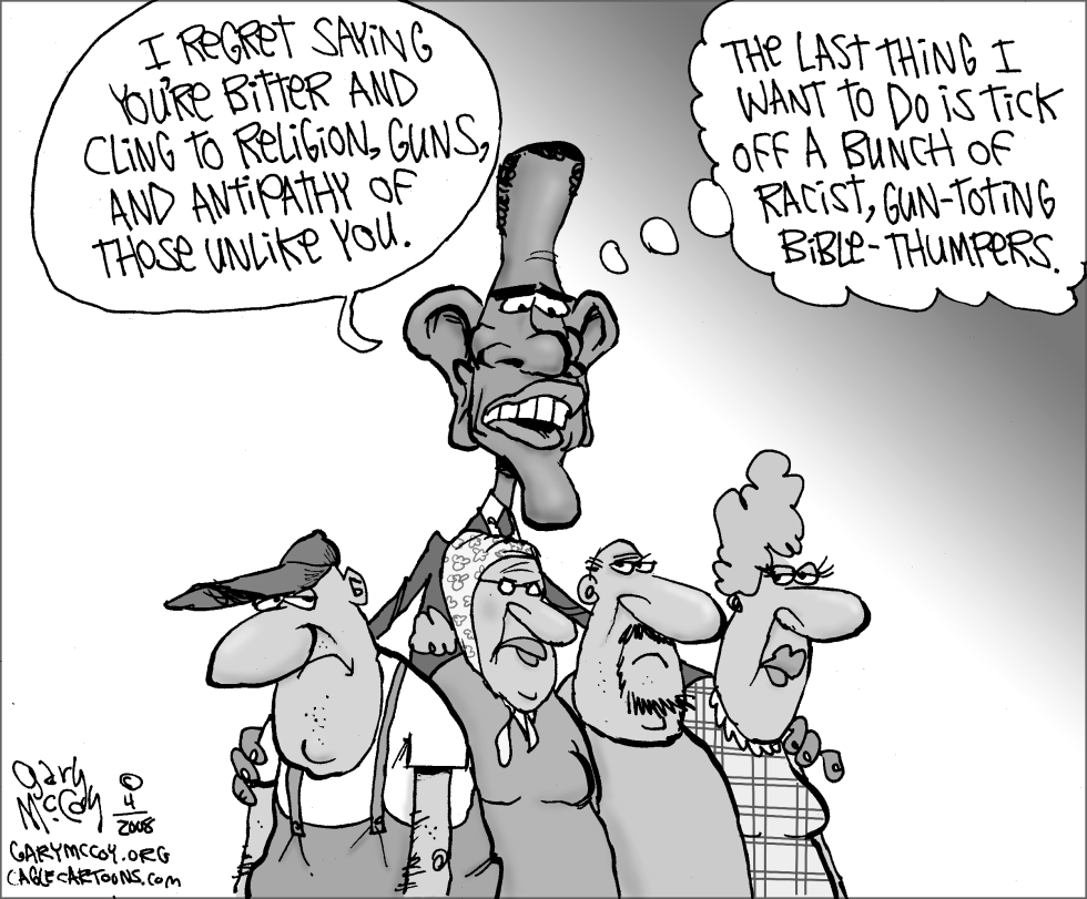 Obamas Bitter Words