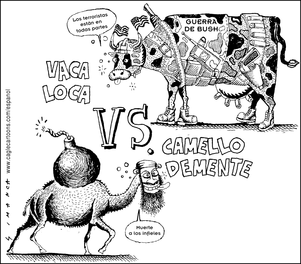  VACA CONTRA CAMELLO by Osmani Simanca